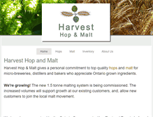 Tablet Screenshot of harvesthopandmalt.com